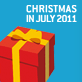Christmas in July 2011 Logo