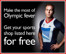 Get your sports shop listed here for free