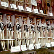 A Barbie Exhibition in a Toy Museum