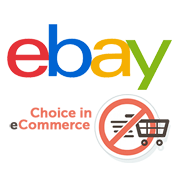 eBay and Choice in Commerce logos